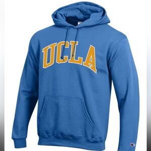 UCLA BRUINS CHAMPION ARCH NAME HOODIE
